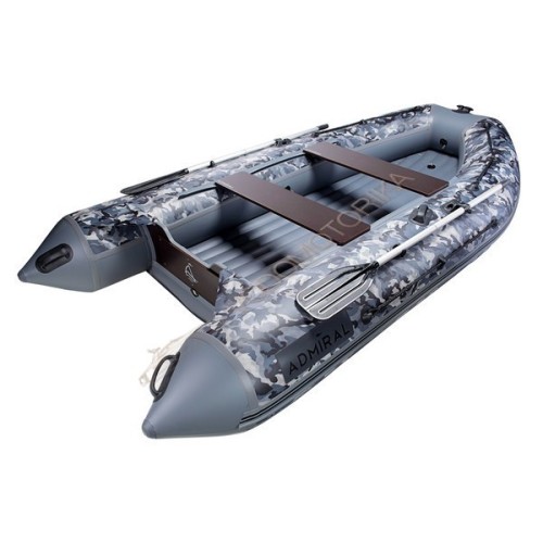 Лодка Адмирал АМ-320 НДНД камуфляж