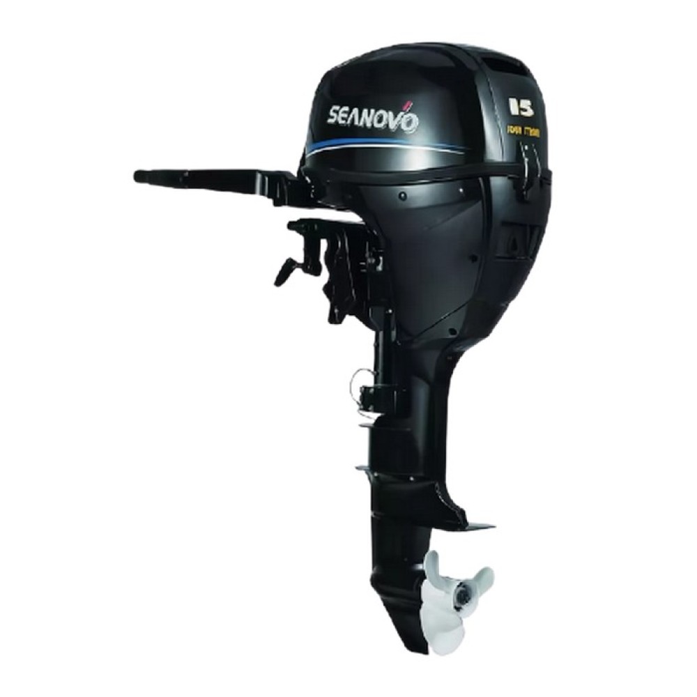 Лодочный мотор SEANOVO F15 BMS 15 л.с. четырехтактный