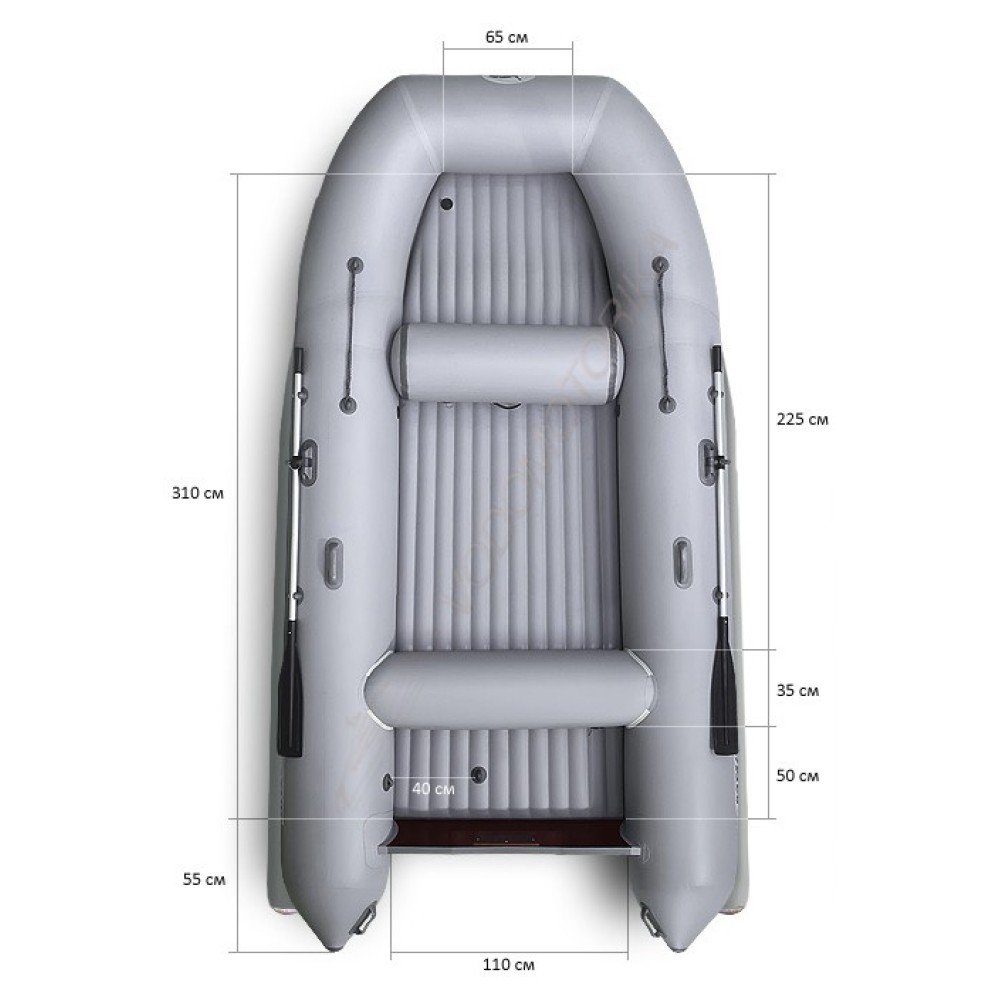 Надувной катамаран Ротан 420 М