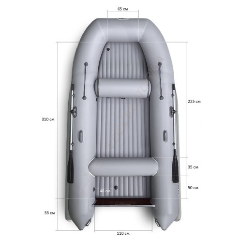 Надувной катамаран Ротан 420 М