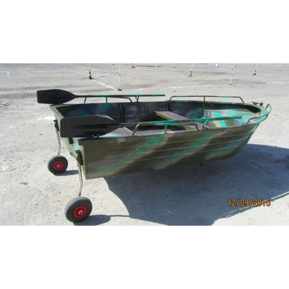 Алюминиевая моторно-гребная лодка Охотник 320