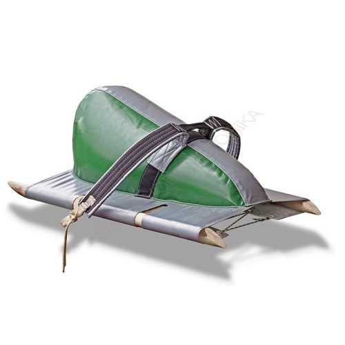 Надувная банка-сиденье с упорами на полотенце Raftmaster