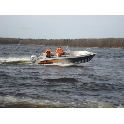Алюминиевая лодка Wellboat 51 CC
