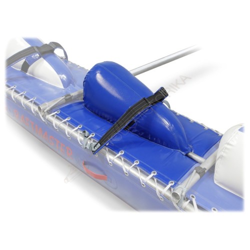 Надувная банка-сиденье с упорами на фальш-деке Raftmaster