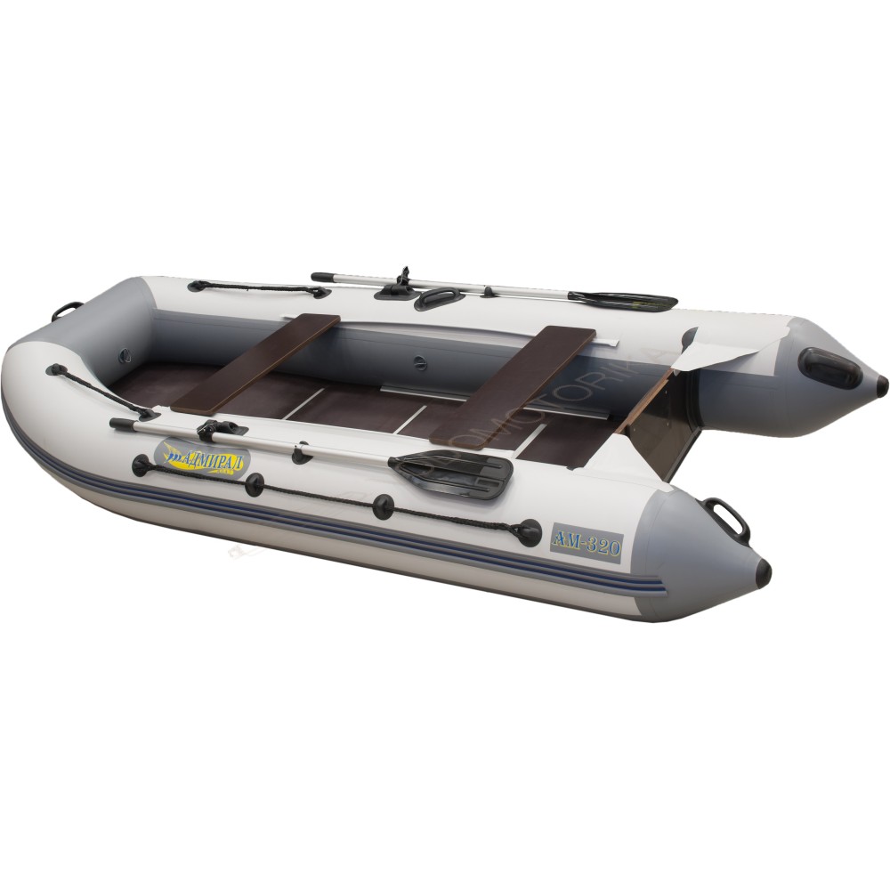 Лодка надувная Адмирал 305 Classic Lux светло - серый