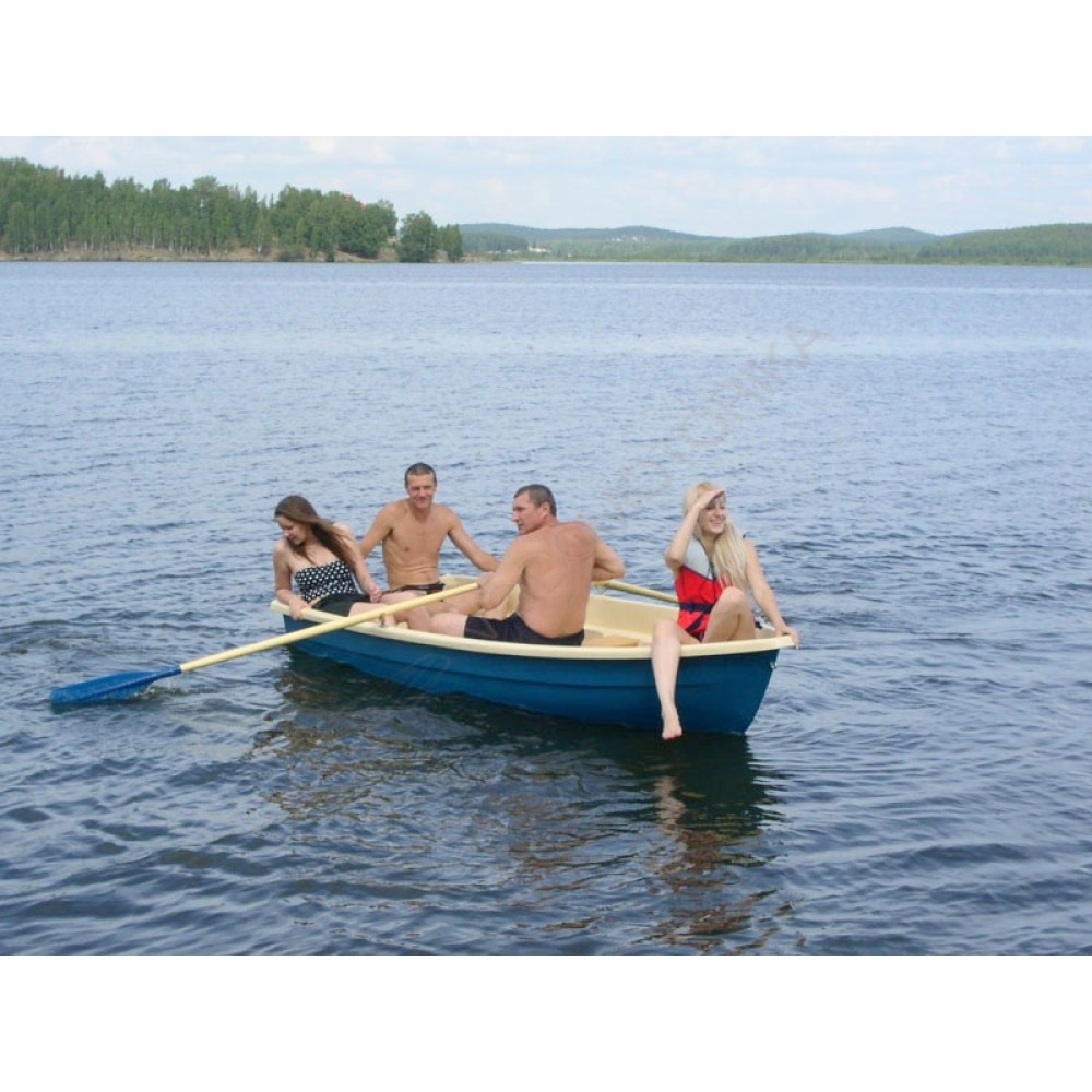 Стеклопластиковая лодка Тортилла-4 с Рундуками