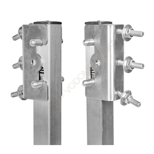 Колеса транцевые Горизонт BS-260 (нержавейка, быстросъемные)