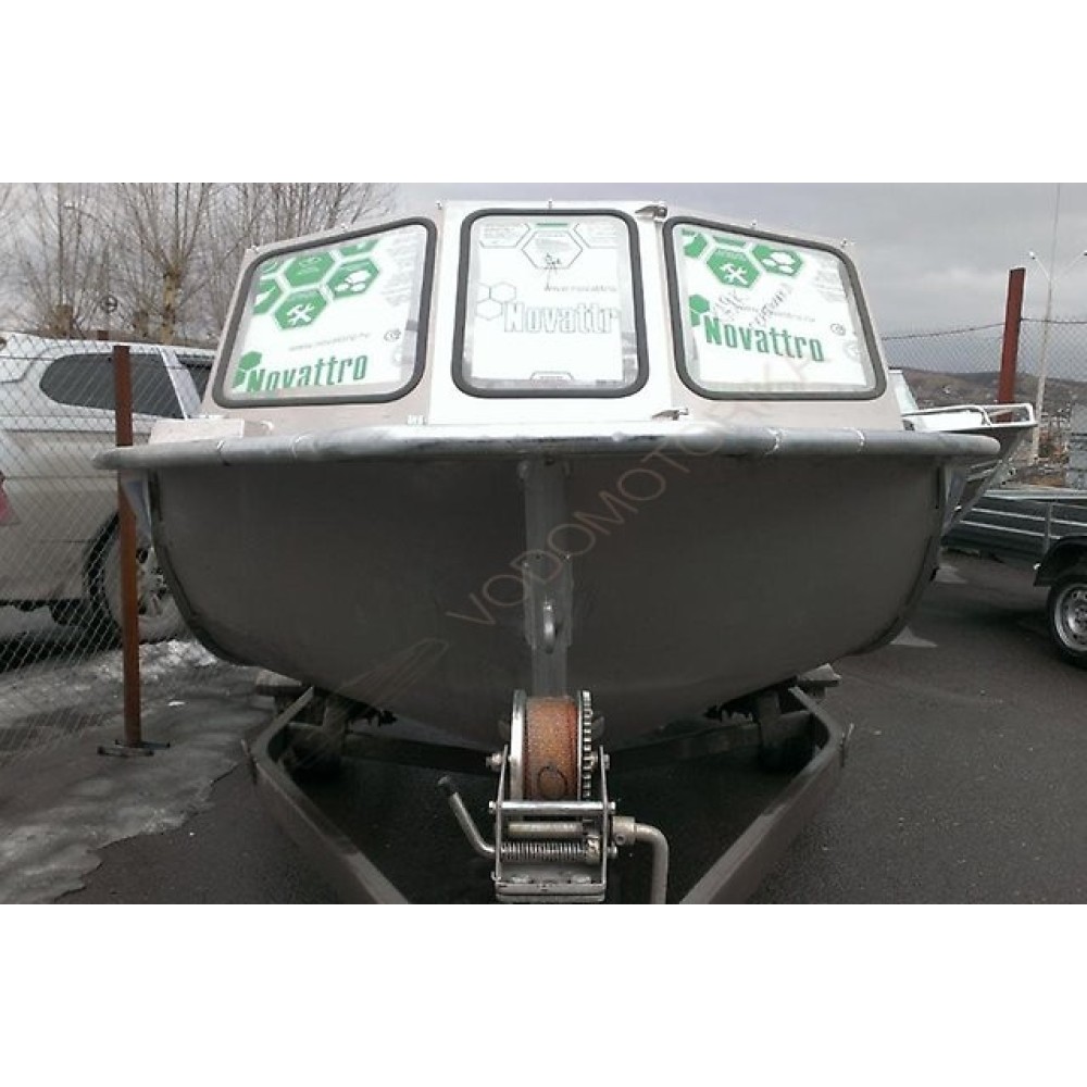 Алюминиевая моторная лодка RusBoat 43 JET под подвесной водомёт