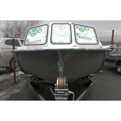 Алюминиевая моторная лодка RusBoat 43 JET под подвесной водомёт