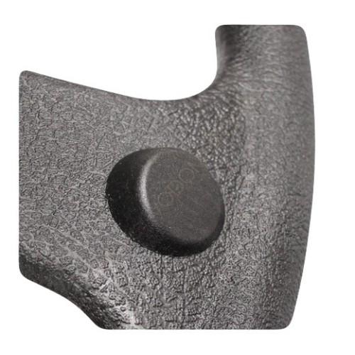 Рулевое колесо E.Chance, обод и спицы черные д. 330 мм