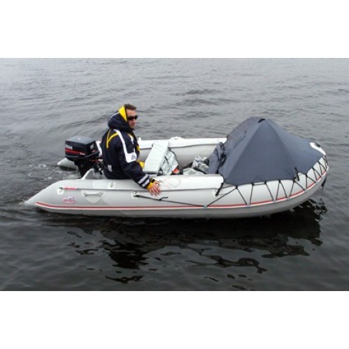 Носовой ходовой тент Badger 110*90 см серый