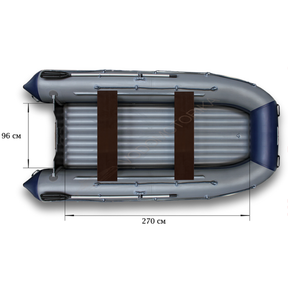 Надувной катамаран Флагман 380К