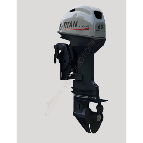 Лодочный мотор TITAN TW60AERDL 60 л.с. двухтактный