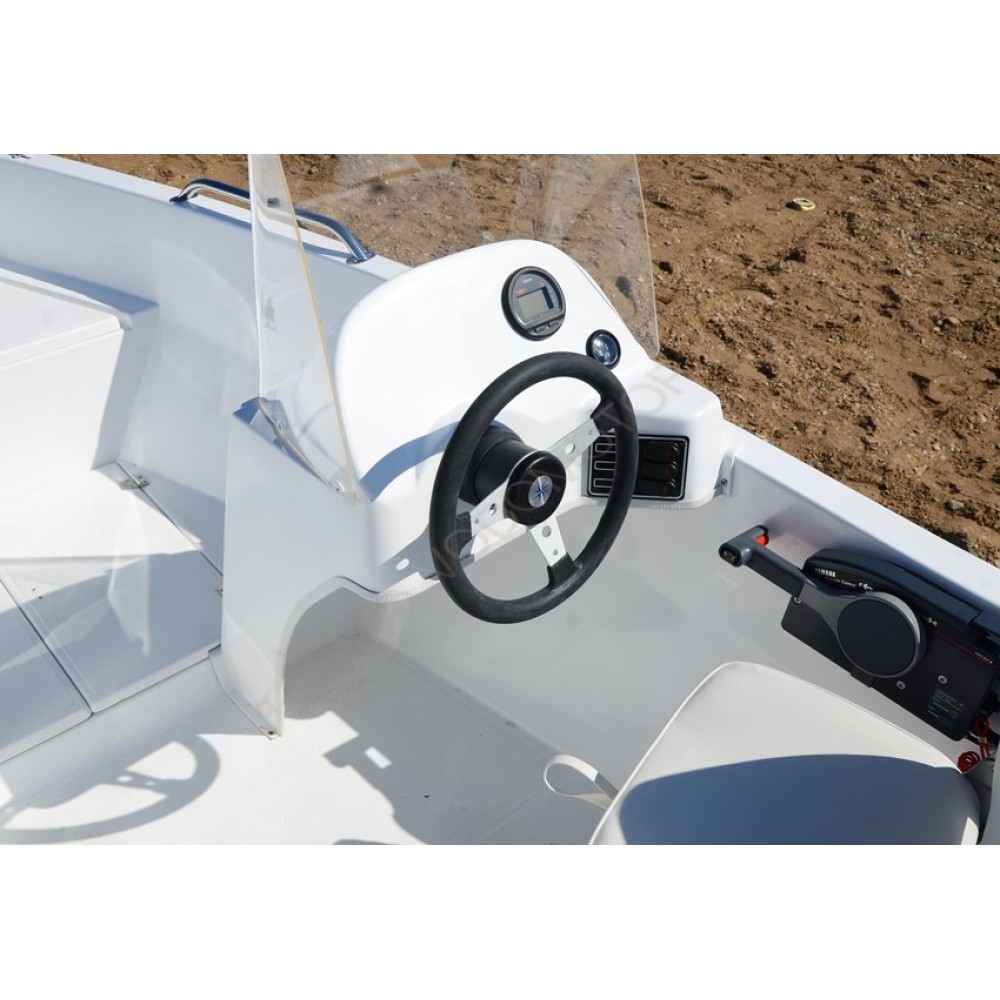 Алюминиевый катер SCANDIC HAVET 480 AL (белый)