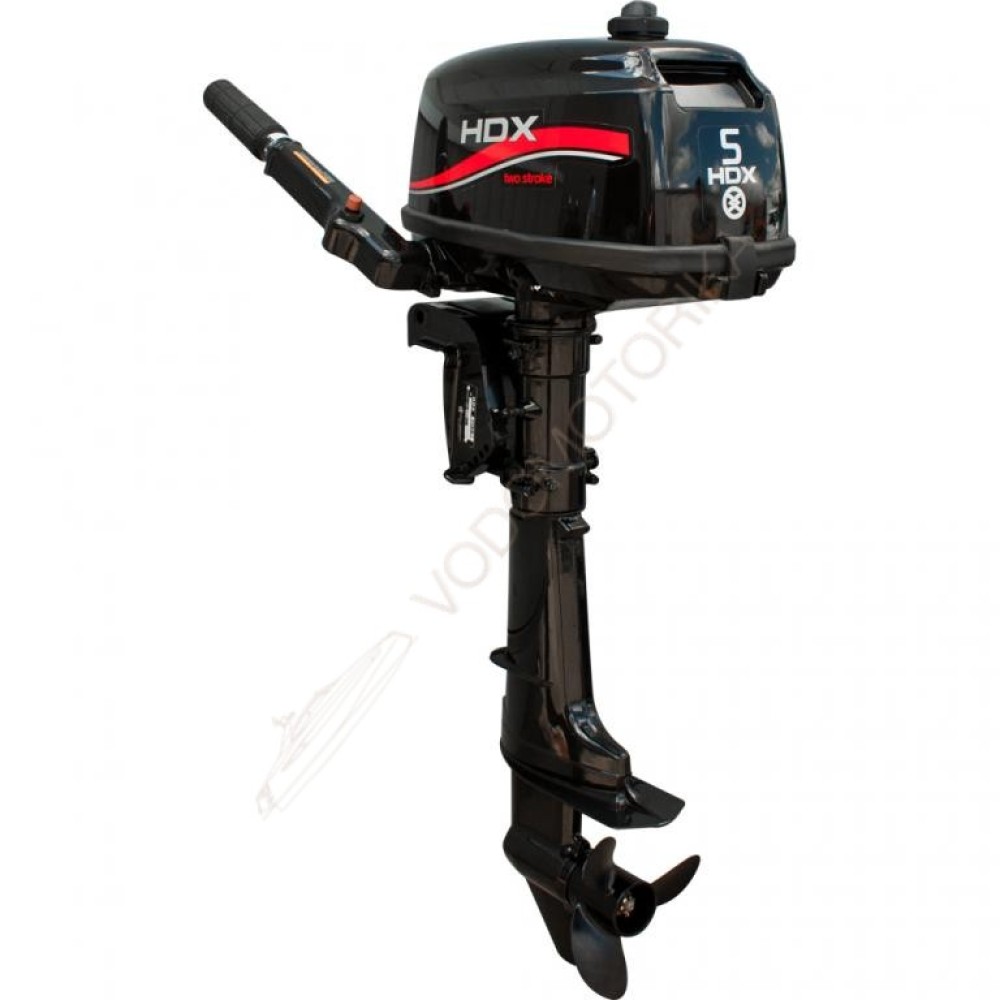 Лодочный мотор HDX T 5 BMS 5 л.с. двухтактный