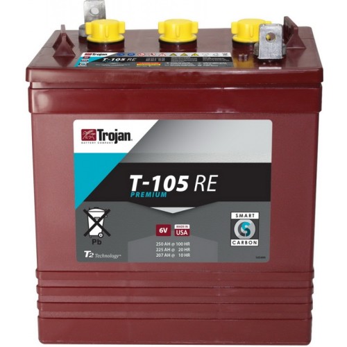 Аккумуляторная батарея TROJAN T-105RE