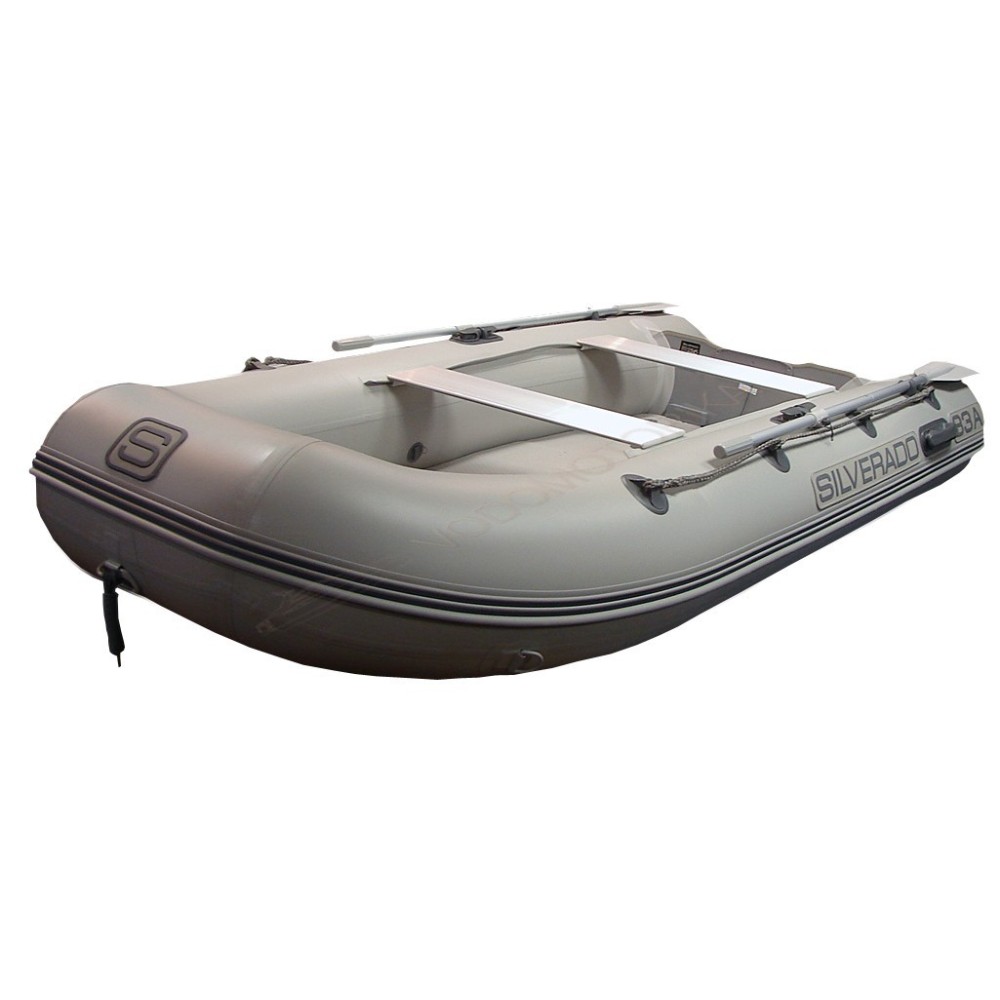 Лодка надувная SILVERADO AIR DECK 33A dark grey