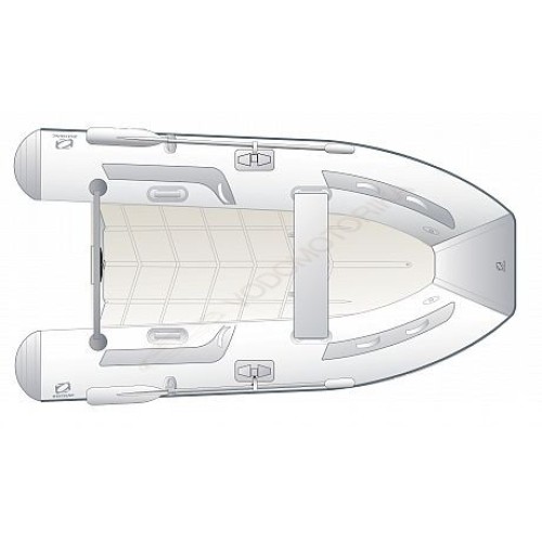 Лодка надувная ZODIAC Cadet Compact 300 хайпалон-неопрен ( серый )