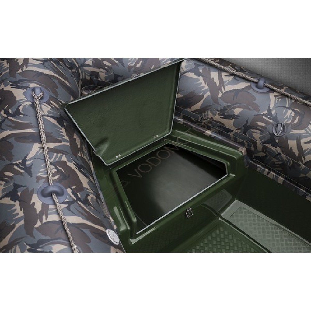 Жестко-надувная лодка Велес ( Stel ) R-440 (камо)