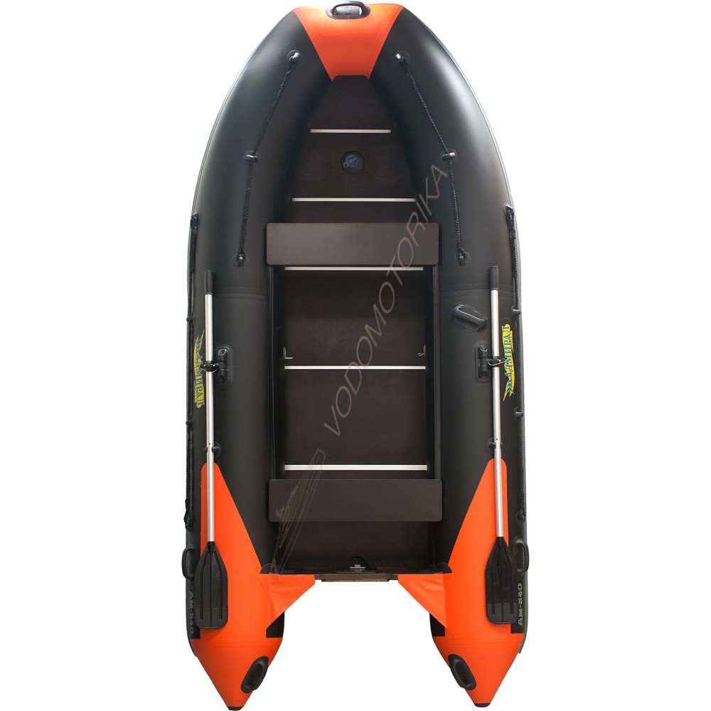 Лодка надувная Адмирал 340SL серый