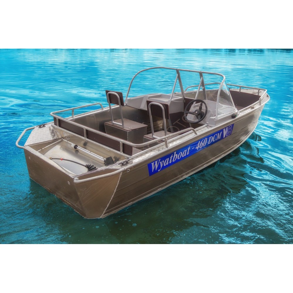 Алюминиевый катер WYATBOAT Wyatboat-460 DCM