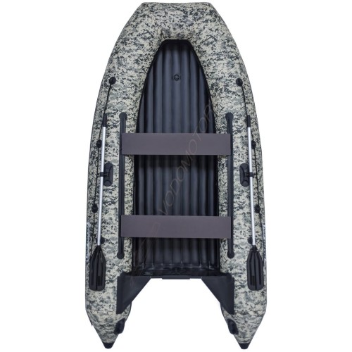 Лодка надувная OMOLON SLD 380 IB (надувное дно) камуфляж