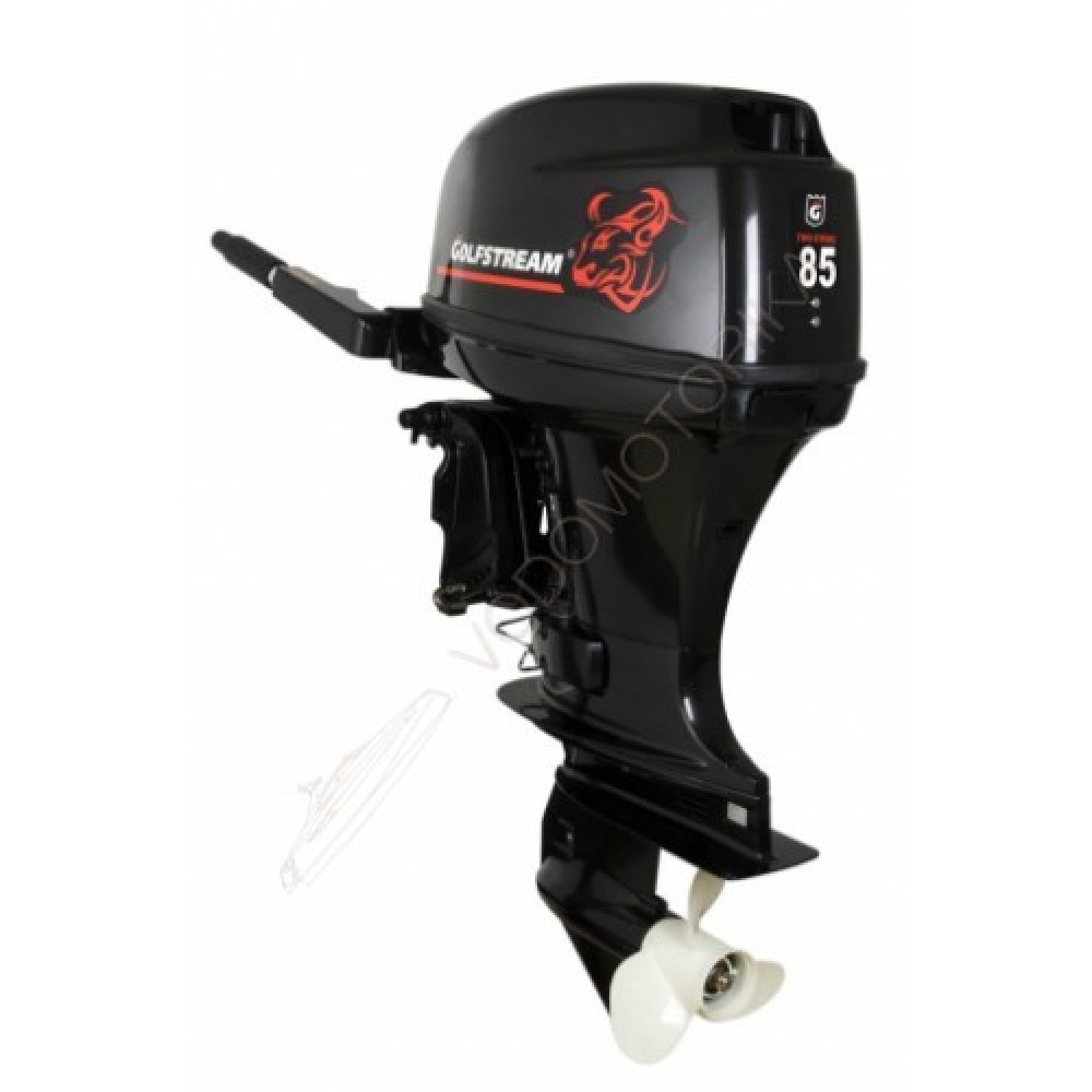 Лодочный мотор Golfstream T85BMX-D 85 л.с. двухтактный