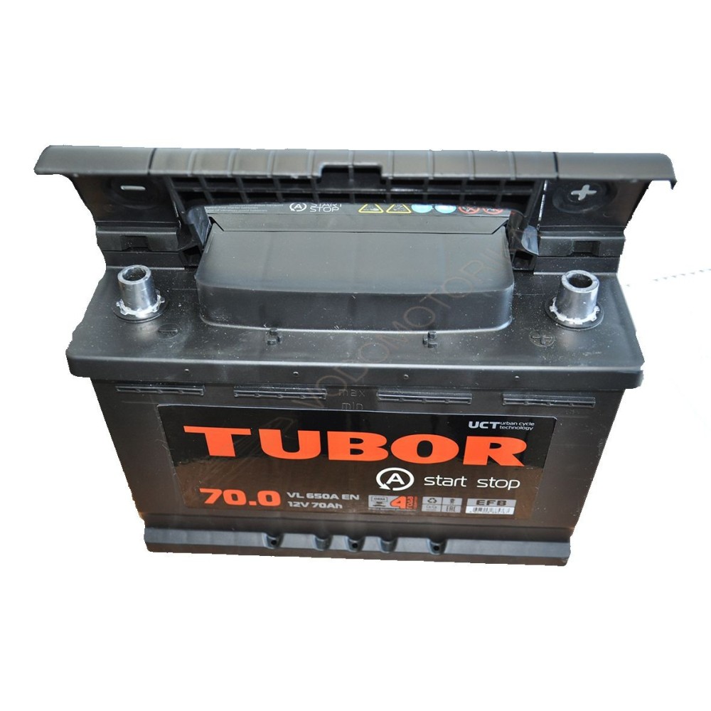 Аккумулятор Tubor OEM EFB 6СТ-70.0 VL (Start-Stop)