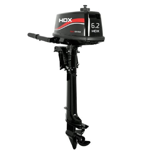 Лодочный мотор HDX T 6.2 BMS R-Series 6.2 л.с. двухтактный (с топливным баком 12л)