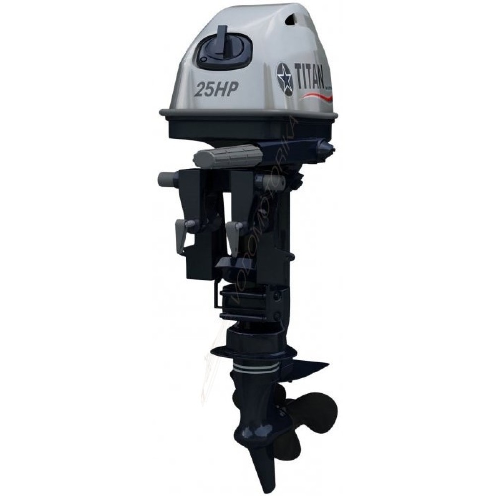 Лодочный мотор TITAN TP25AWHL 25 л.с. двухтактный