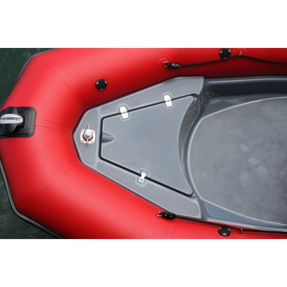 Надувная лодка ZODIAC PRO 500 TOURING PVC BLACKLIGHT GREY TUBE - GREY HULL