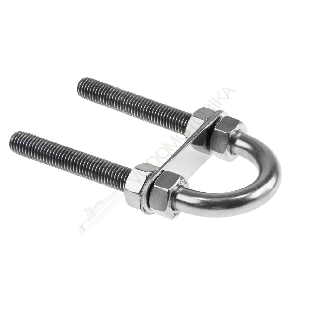 Рым-болт U-образный D12 мм, Lрез. 95 мм