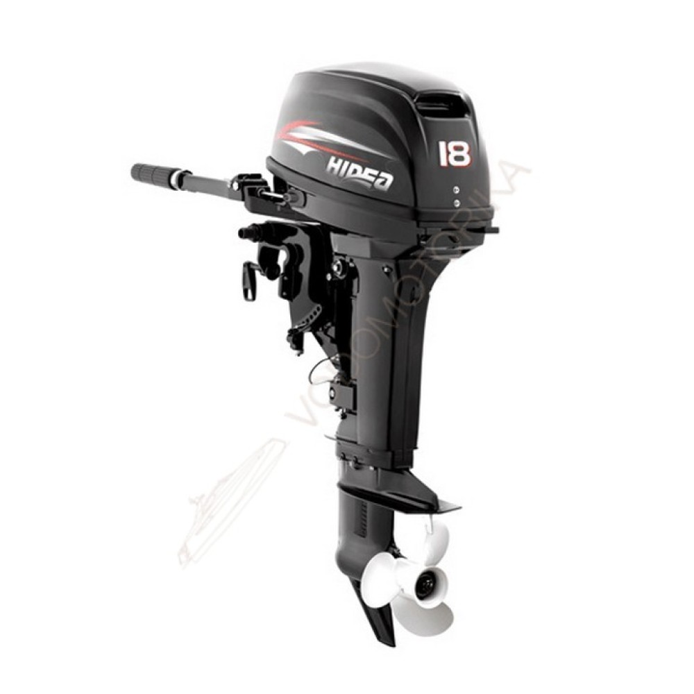 Лодочный мотор HIDEA HD18FHS 18 л.с. двухтактный