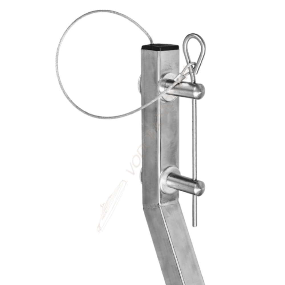 Колеса транцевые Горизонт KNU-330ND (нержавейка, съемные, усиленные, надувное дно)