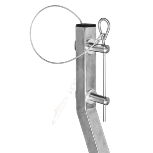 Колеса транцевые Горизонт KNU-330ND (нержавейка, съемные, усиленные, надувное дно)