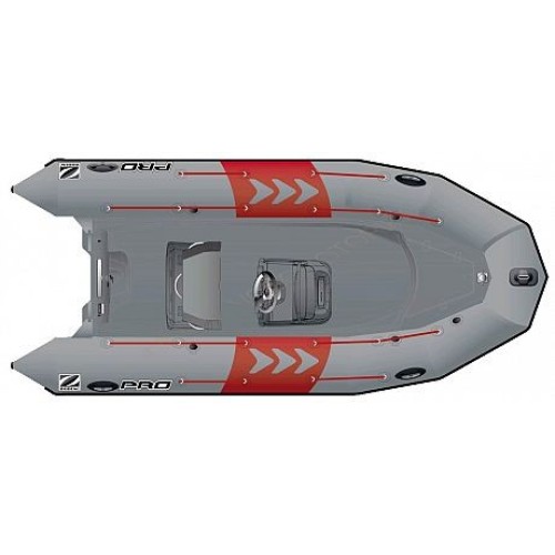 Лодка надувная ZODIAC PRO 500 NEO хайпалон-неопрен ( серая )