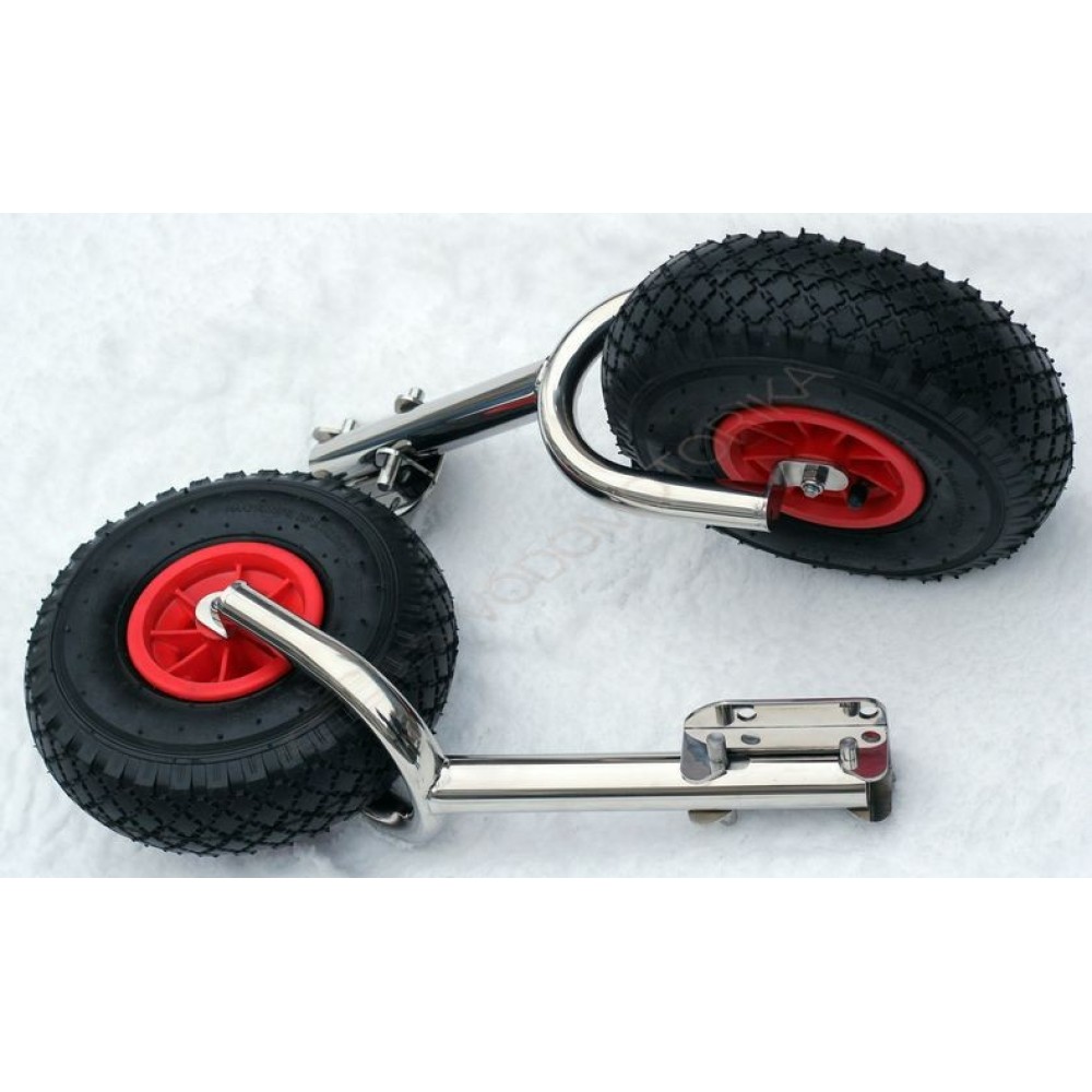 Колеса транцевые стандартные быстросъемные с вилкой