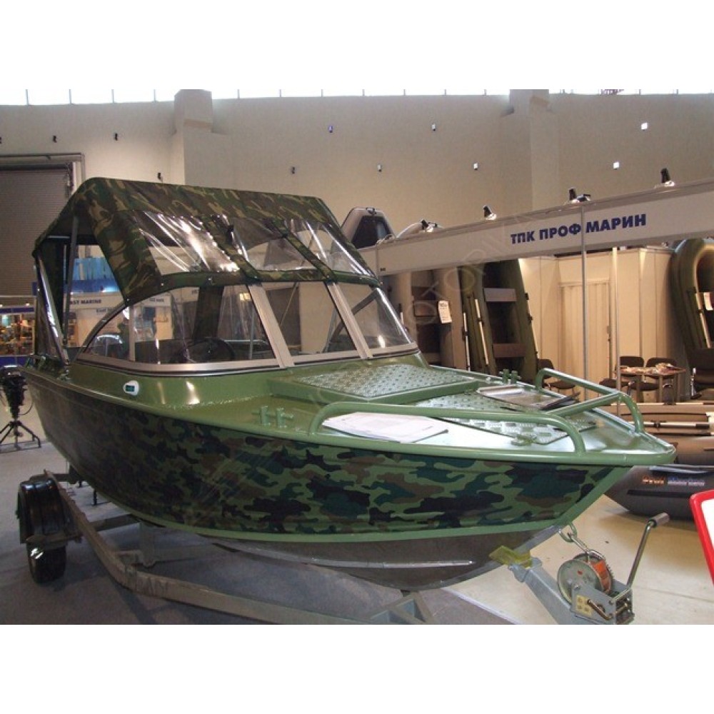 Моторно-гребная лодка ДМБ-480Т