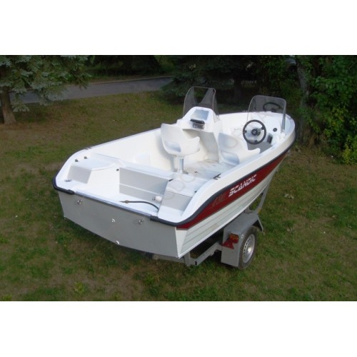 Алюминиевый катер SCANDIC HAVET 480 AL (белый)