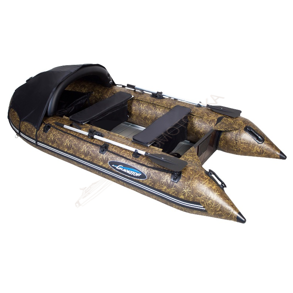Надувная лодка GLADIATOR ACTIVE С420AL CAMO