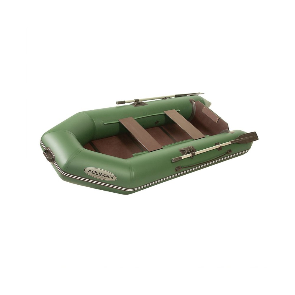 Надувная лодка Лоцман М-260 ЖС фанерный пол