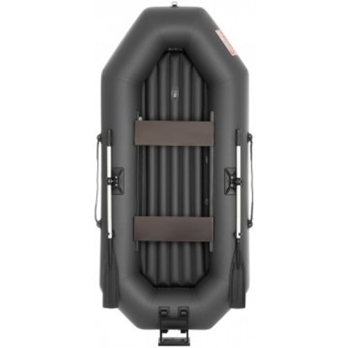 Лодка Тонар Шкипер А280НТ надувное дно, навесной транец (серый)