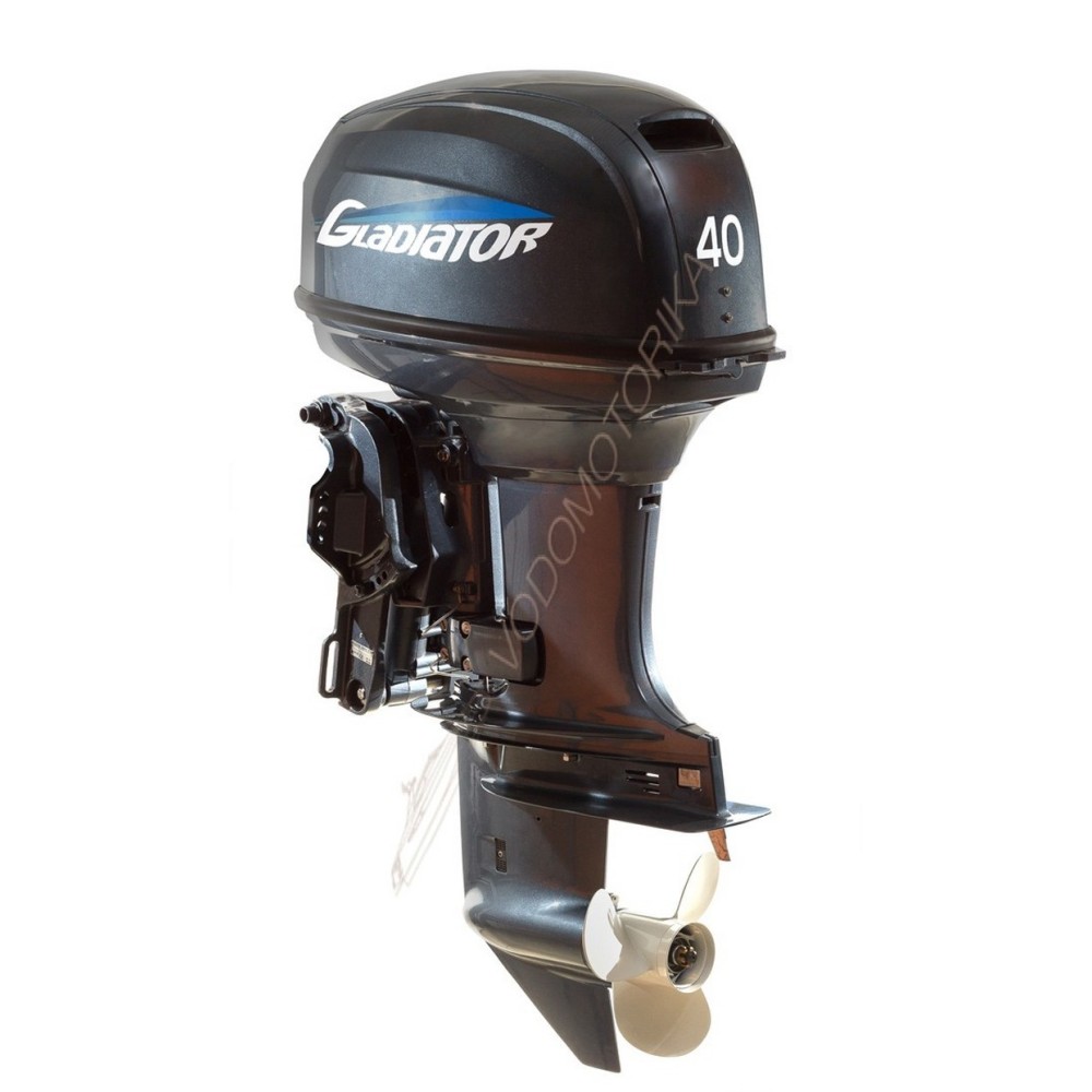 Лодочный мотор GLADIATOR G40FES (дист) 40 л.с. двухтактный