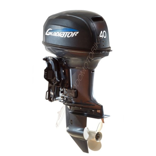 Лодочный мотор GLADIATOR G40FES (дист) 40 л.с. двухтактный