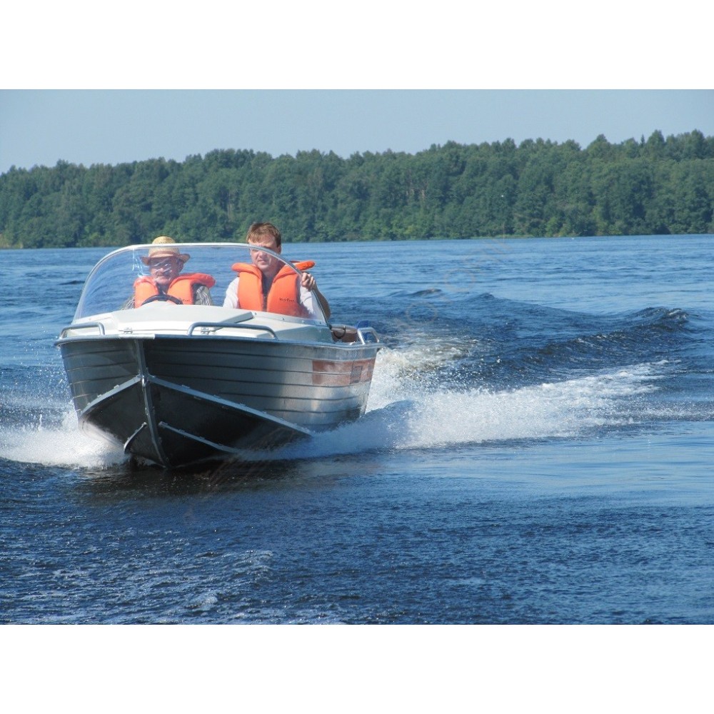 Алюминиевая лодка Wellboat 46 классика