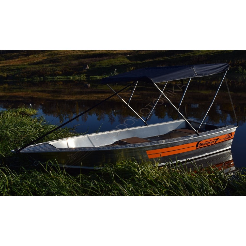Алюминиевая лодка Wellboat-36
