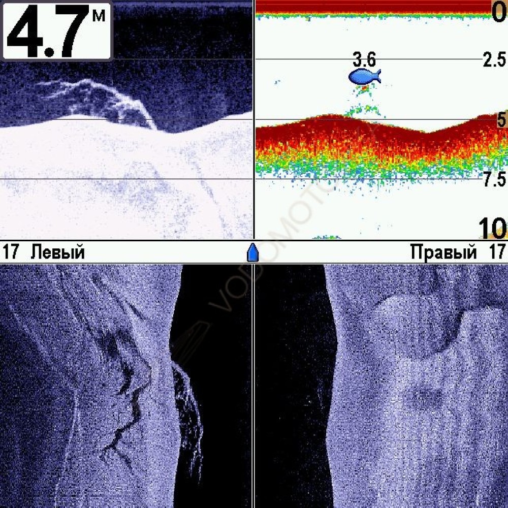 Картплоттер-эхолот Humminbird 798cxi HD Combo SI