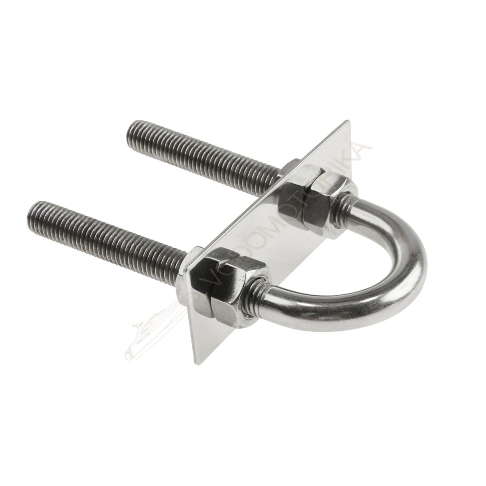 Рым-болт U-образный D12 мм, Lрез. 98 мм