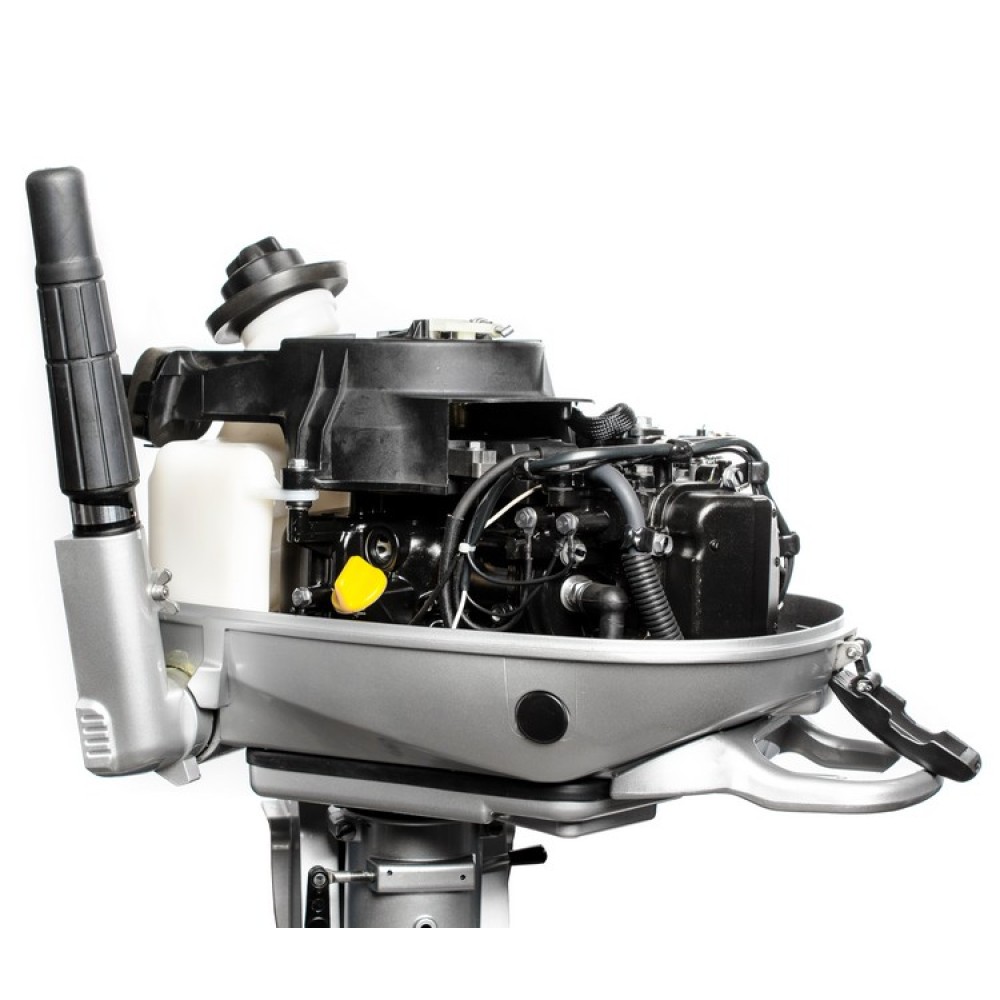 Лодочный мотор SEANOVO SNF6HS 6 л.с. четырехтактный (с баком 12л)