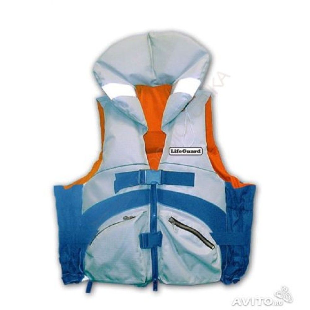 Спасательный жилет LIFEGUARD PREMIUM L (синий/оранжевый)